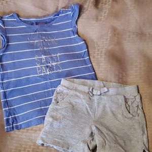 3T shirt and shorts